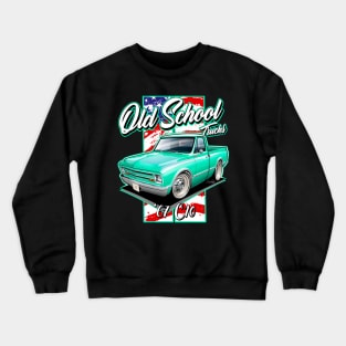 Cartooned 1967 Chevy C10 Truck Crewneck Sweatshirt